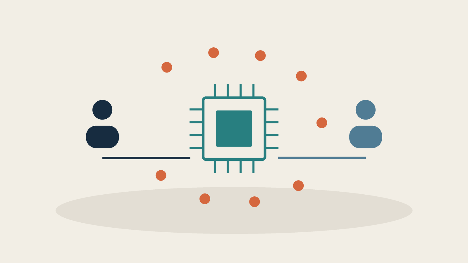 Un microchip fra due gruppi contrapposti e un perimetro comune incompleto: competizione nell’intelligenza artificiale e assenza di controlli condivisi.